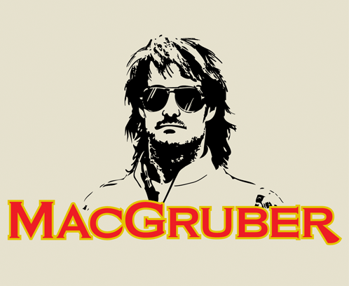 MacGruber T-Shirt design