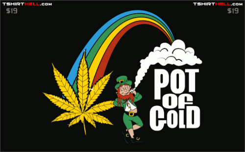 Pot of Gold T-Shirt at T-Shirt Hell