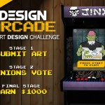 JiNX Design Arcade T-Shirt design contest