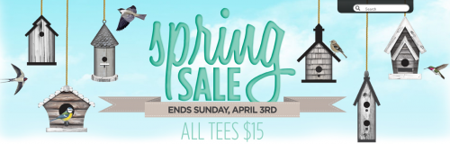 $15 Tees in the Design by Humans Spring Sale