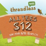 $12 Tees at Threadless Camp WannaTee Summer SALE!