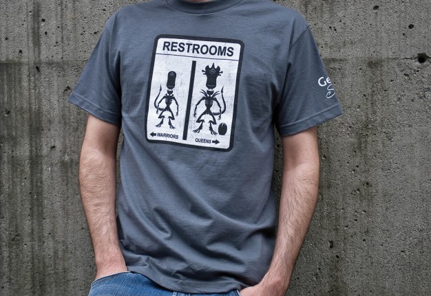 Alien Restroom T-Shirt