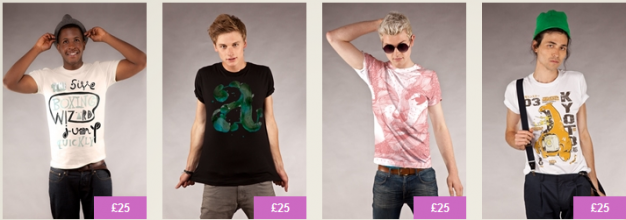 A selection of Goodfibre T-Shirts