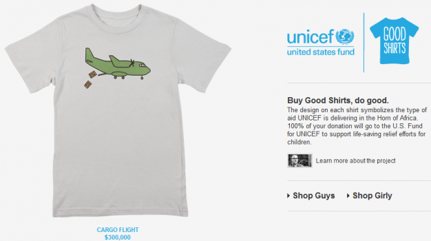 UNICEF-Cargo-Flight T-Shirt