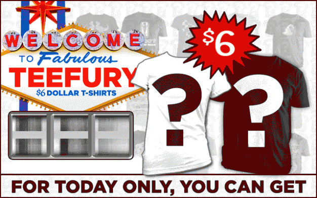 TeeFury Grab bag tees only $6