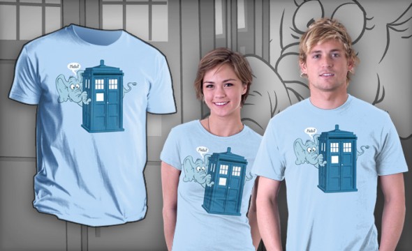 Who? Doctor Who Horton Hears a Who Doctor Seuss Mashup T-Shirt
