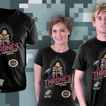 A Game of Ice & Fire T-Shirt by Drew Wise