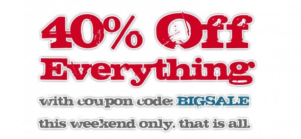 40% Off Everything in the Anonymous LA Big Sale