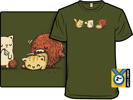 Epic Hairball T-Shirt by Walmazan