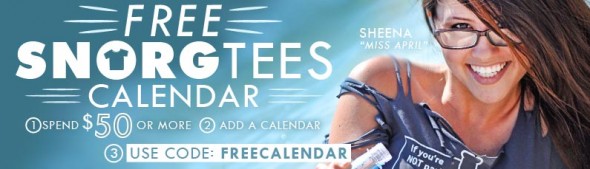 Free Snorg Tees Calendar