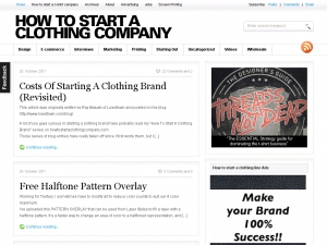 How to Start a Clothing Company
