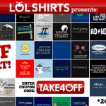 LOLShirts $4 Off