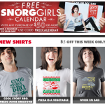 Free Calendar at Snorg Tees