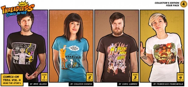 Comics-On Tees Vol. 4 is here!