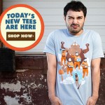 7 new tees at Threadless today