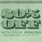 20% Off at Threadless with code PDAY20