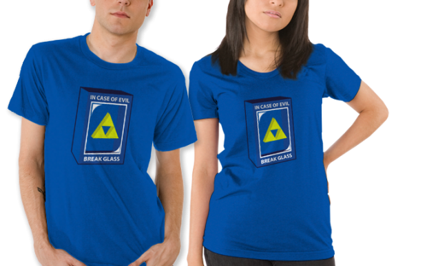 In Case of Evil Legend of Zelda T-Shirt