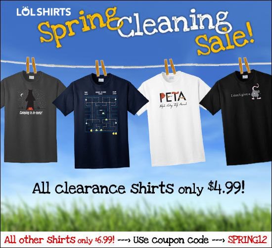 LOLShirts $4.99 T-Shirts