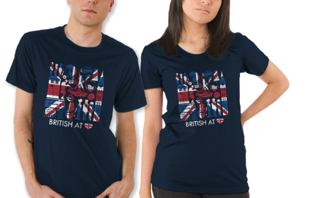 British at Heart T-Shirt