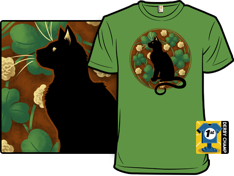 Cat Nouveau T-Shirt