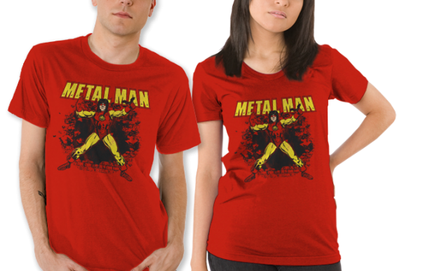 Metal Man Iron Man Parody T-Shirt