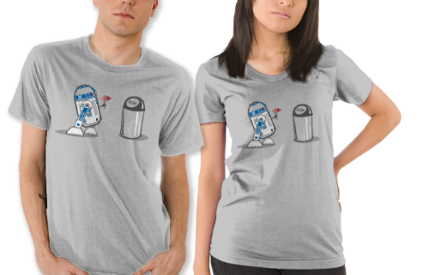 Star Wars Robot Crush R2-D2 T-Shirt