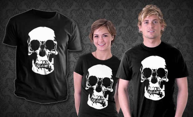 Sherlock: Wall Skull T-Shirt