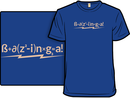 The Formula For Success Big Bang Theory T-Shirt