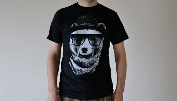 Bear Fedora T-Shirt