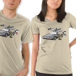 Doc Brown Charlie Brown Back to the Future T-Shirt