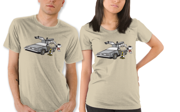 Doc Brown Charlie Brown Back to the Future T-Shirt