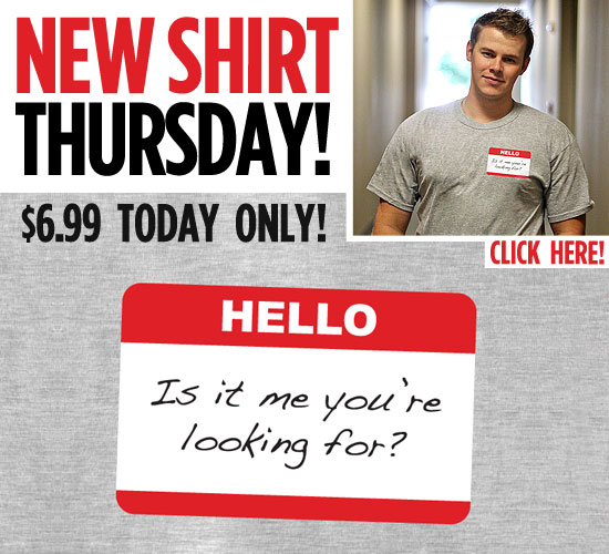 HELLO. IS IT ME YOU'RE LOOKING FOR? T-SHIRT
