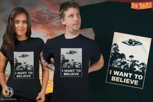 The X-Files I Want to Believe T-Shirt