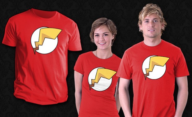 Pika-Flash Pokemon Flash Mashup T-Shirt