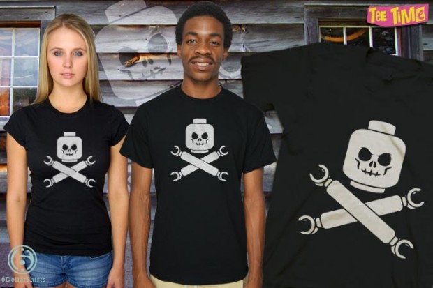 Plastic Block Pirates T-Shirt