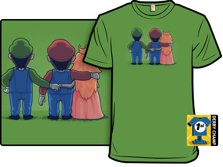 Secret love Super Mario Bros T-Shirt