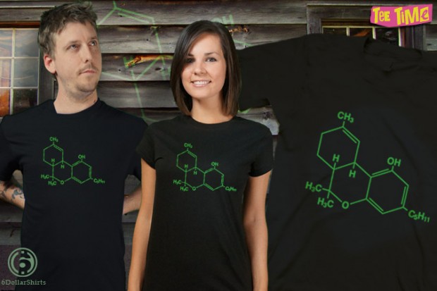 Terrific THC Molecule T-Shirt