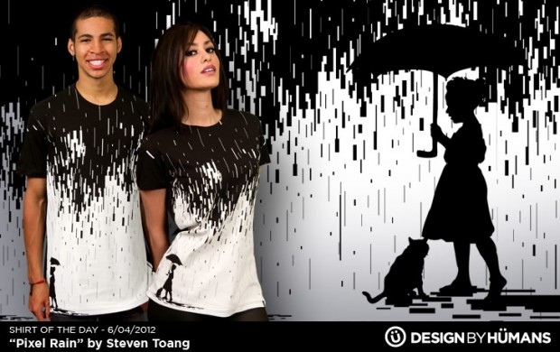 Pixel Rain T-Shirt