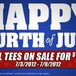 $12 T-Shirts in Tshirt Laundry 4th of July Sale