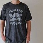 Percent Apparel Skateboard Skull T-Shirt