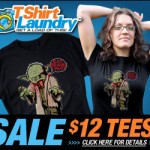TShirt Laundry Yoda - $12 T-Shirt Sale