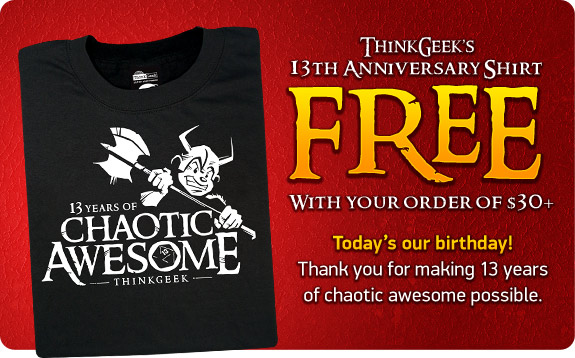 ThinkGeek Free T-Shirt