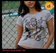 Jeeves 3000 Baby Tee