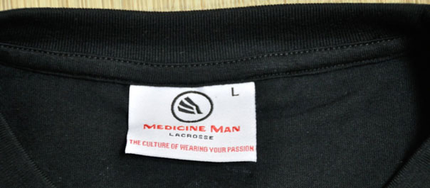 Medicine Man Lacrosse Label