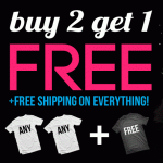 Design by Humans Buy Two Get One Free