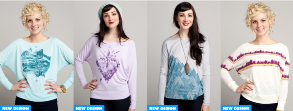 Premium women's clothing, made in USA - Threadless Select