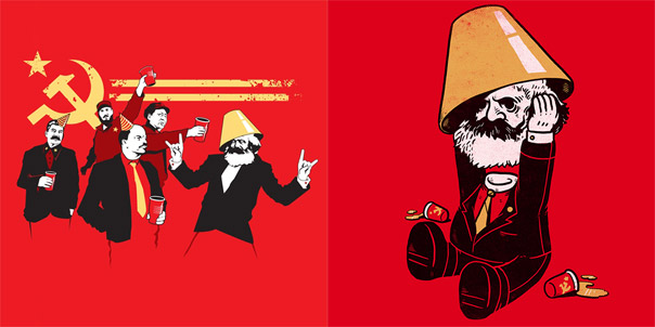 The Communist Party + Control Bear T-Shirt