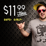 Threadless $11.99 Tees Banner