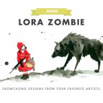 Lora Zombie on Threadless