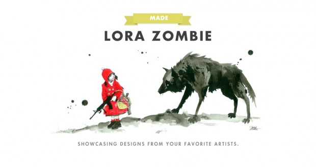 Lora Zombie on Threadless